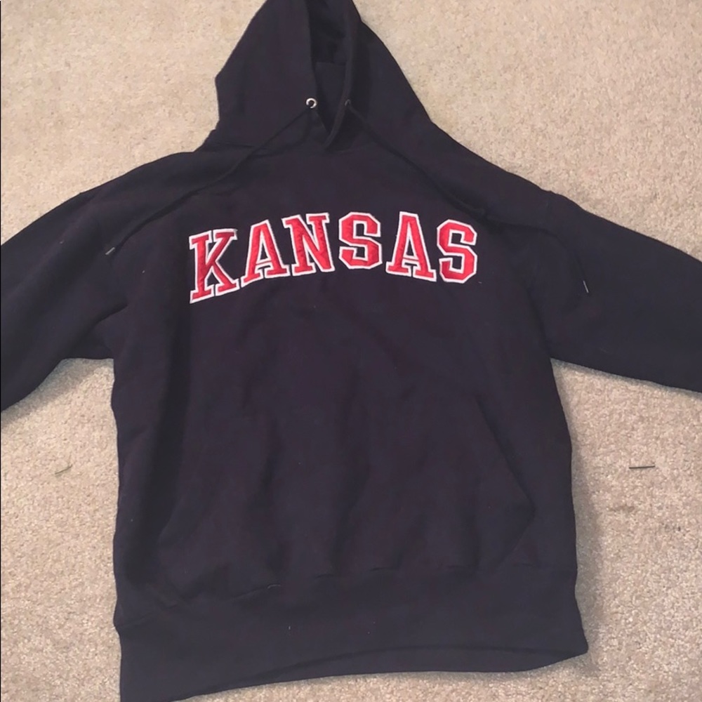 kansas sweatshirt navy